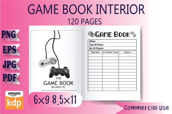 Game Book KDP Interior: A Brand Designer’s Review of This Visual Design Asset