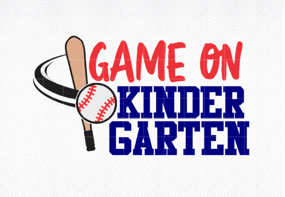 Game On Kindergarten SVG: A Craft-Friendly Graphic for School-Themed Projects