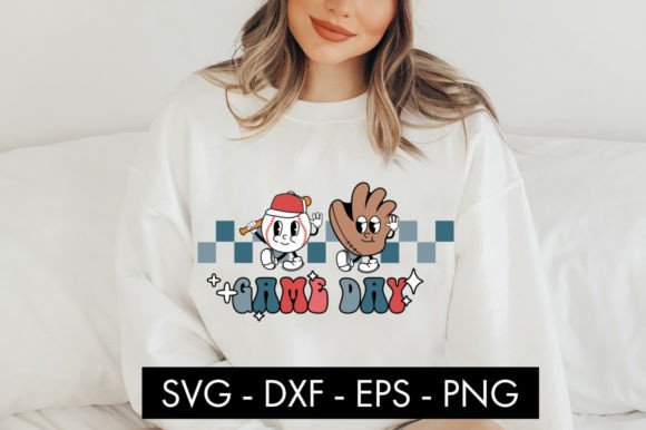 Retro Baseball Game Day SVG PNG Cut File Review
