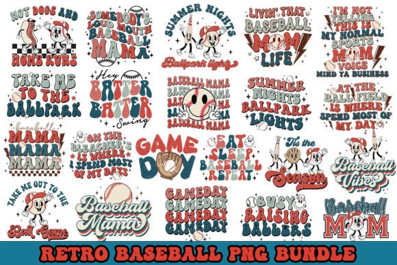 Retro Game Day PNG Graphics for Crafts & Content Publishing