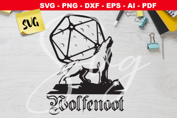 Wolfenoot - Game: A Versatile Graphic Design Asset for Crafts & Marketing